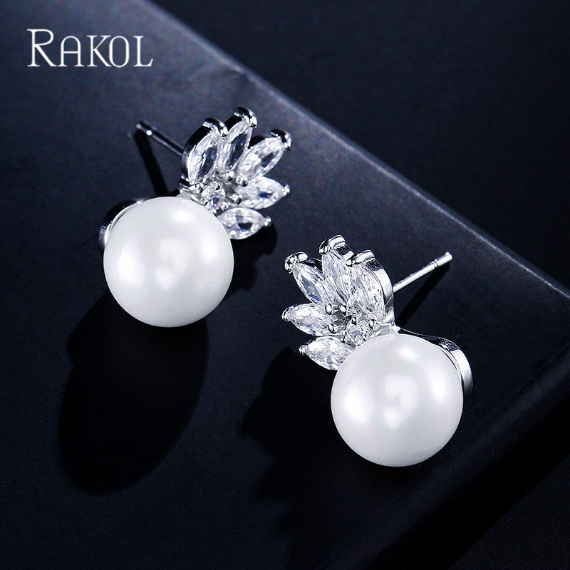 Pearl Stud Earrings