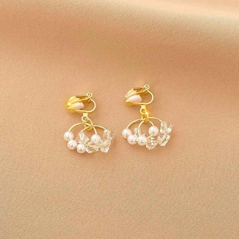 Pearl Vintage Tassel Earrings