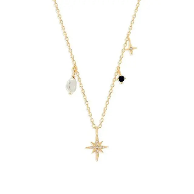 Sterling Silver Star Necklace BrightBox