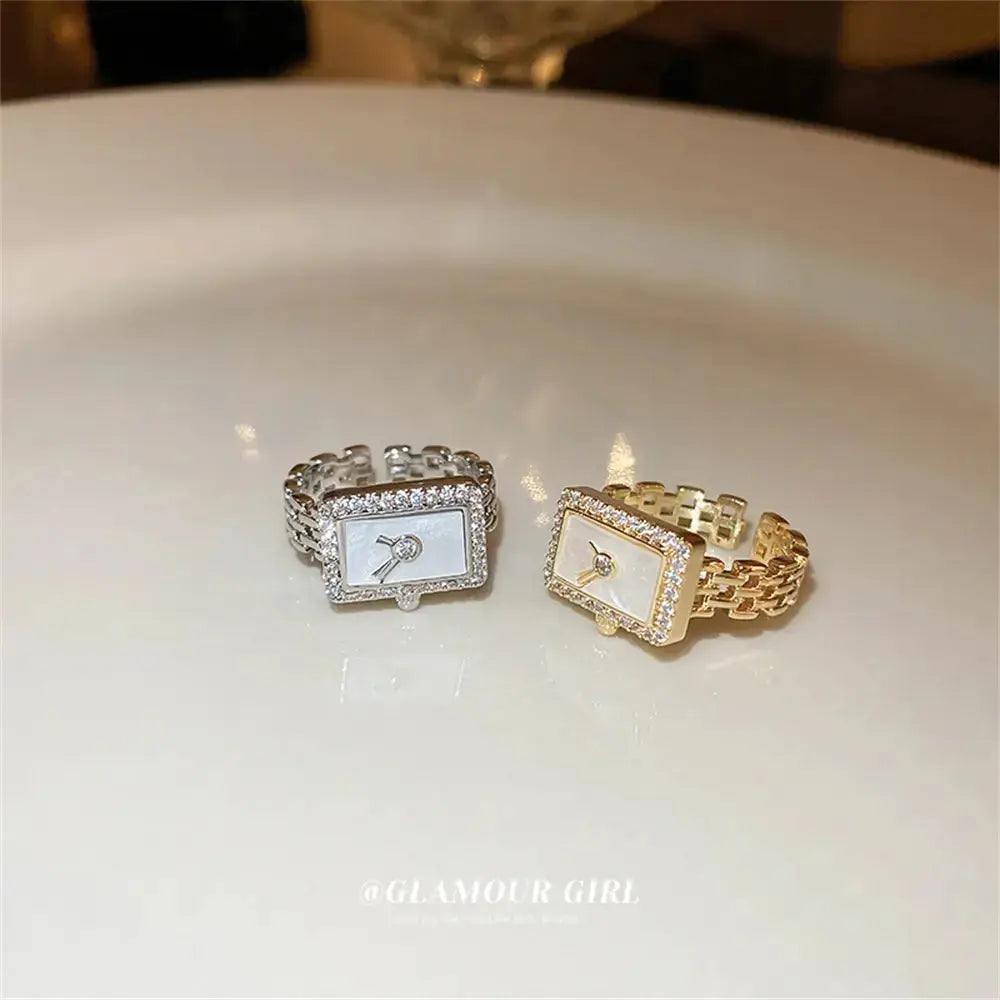 Luxury Design Charm Clock-Shape BrightBox