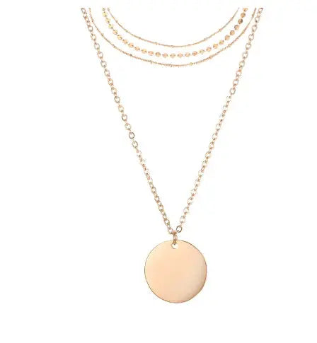 Layered Pendant Chokers BrightBox