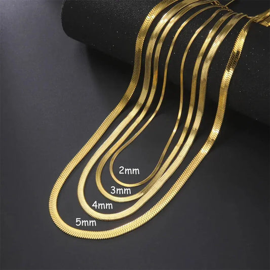 Skyrim Stainless Steel Snake Chain Necklace BrightBox