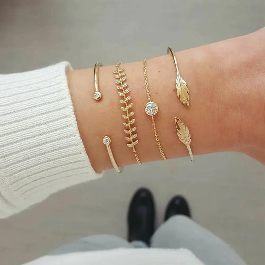 Crystal Alloy Bracelet Set BrightBox