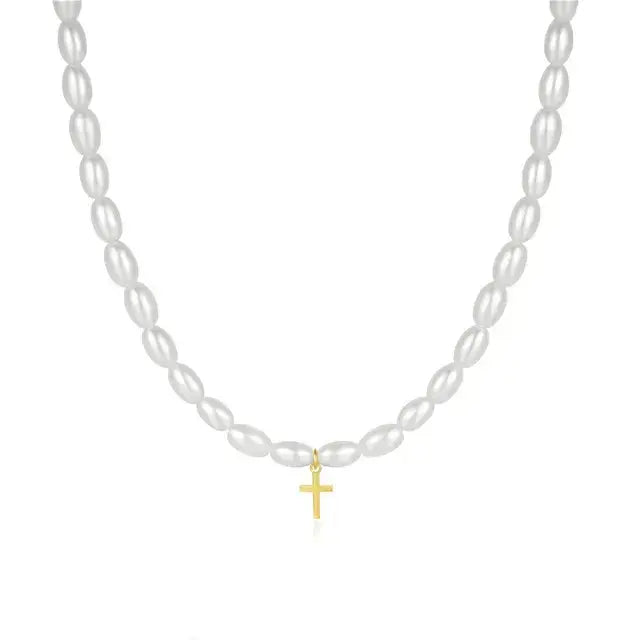 Sterling Silver French Millet Pearl Choker BrightBox