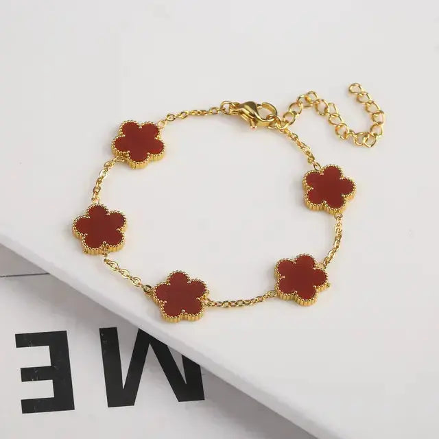 Adjustable Flower Bracelet and Necklace BrightBox