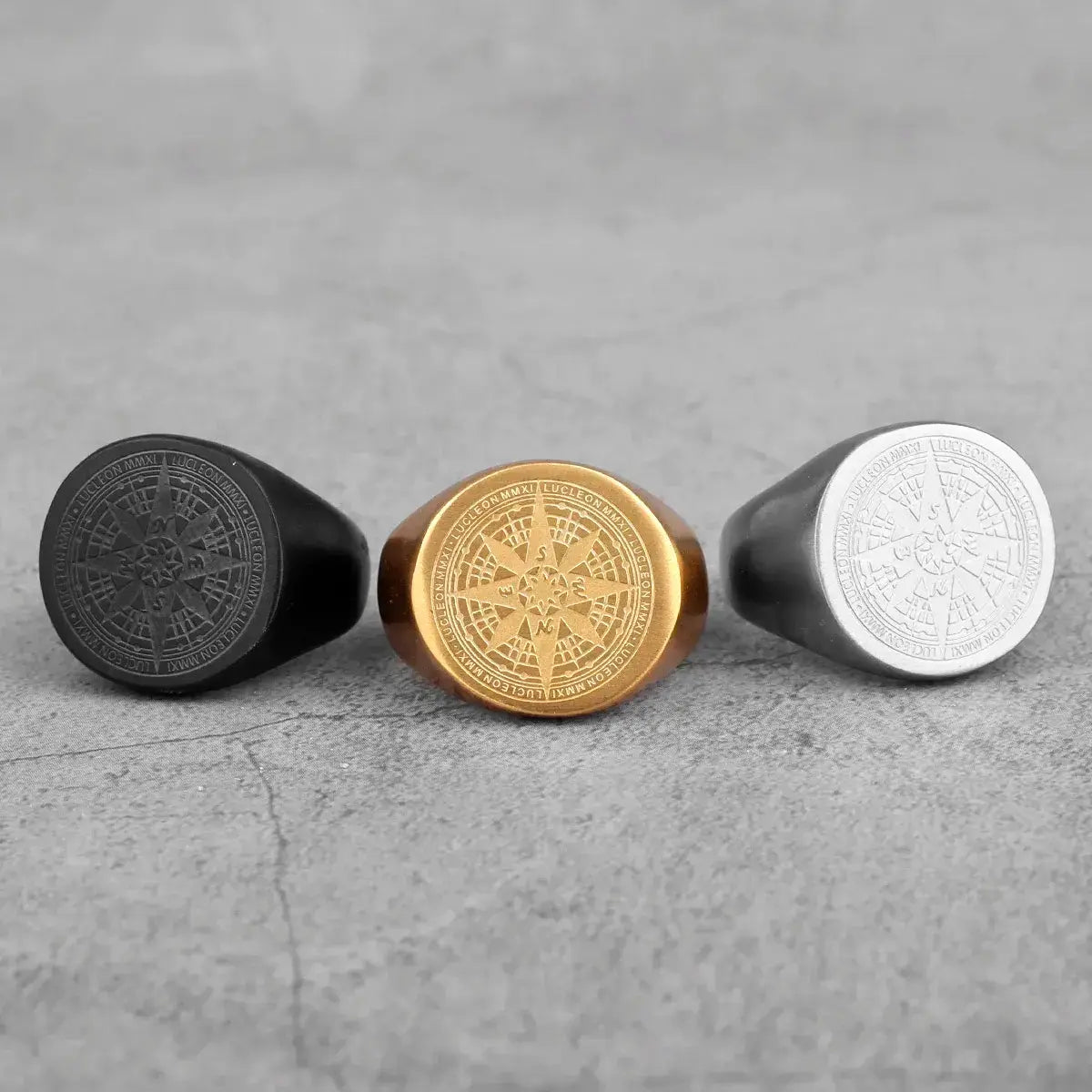 Stainless Steel Men Rings BrightBox