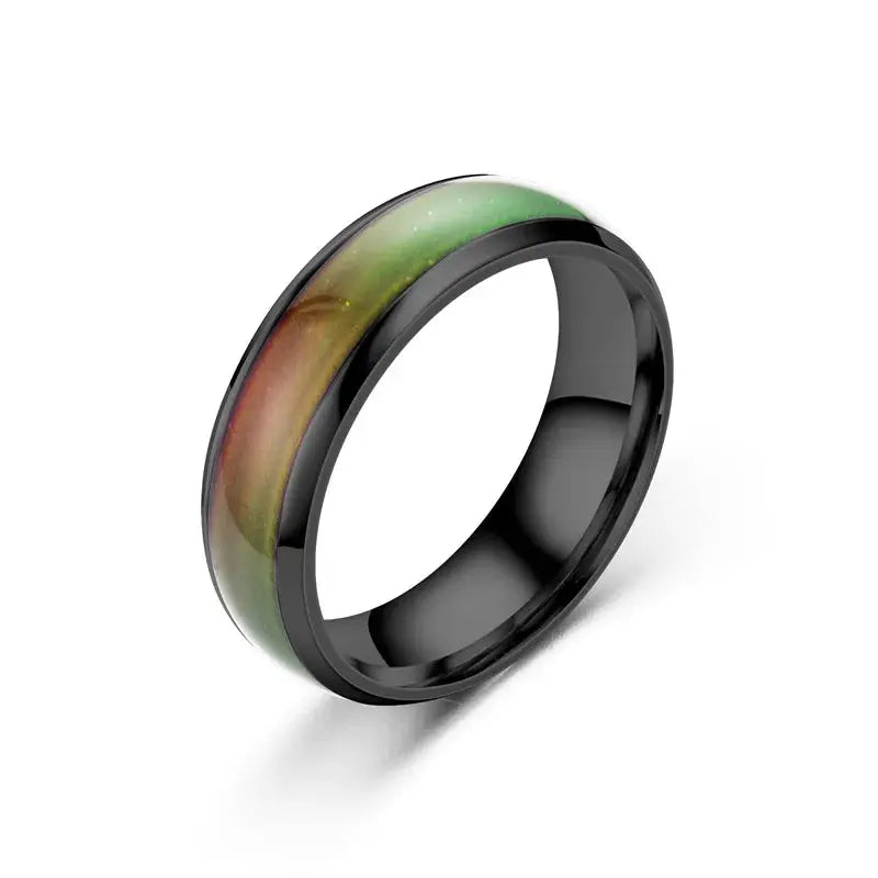 Stainless Steel Changing Color Rings, BrightBox