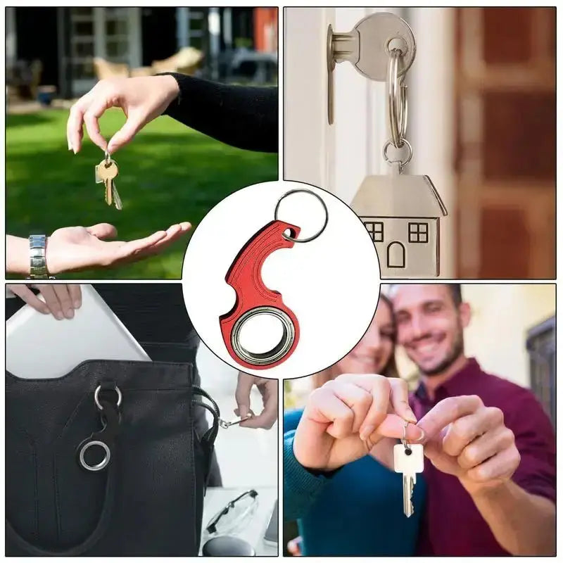 Fidget Spinner Keychain BrightBox
