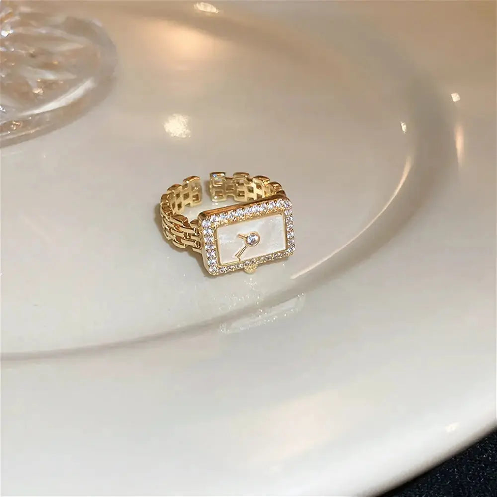 Luxury Design Charm Clock-Shape BrightBox