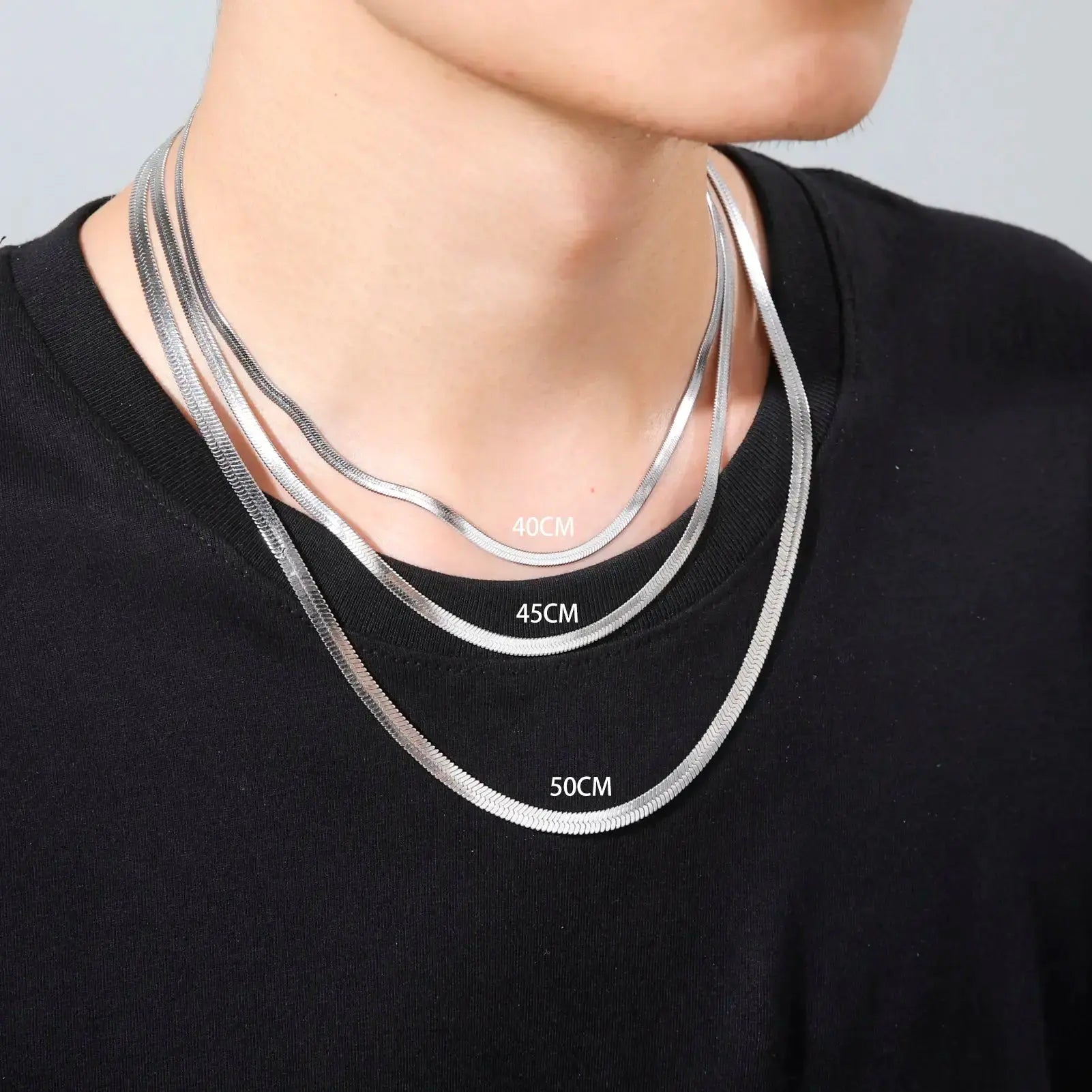 Skyrim Stainless Steel Snake Chain Necklace BrightBox