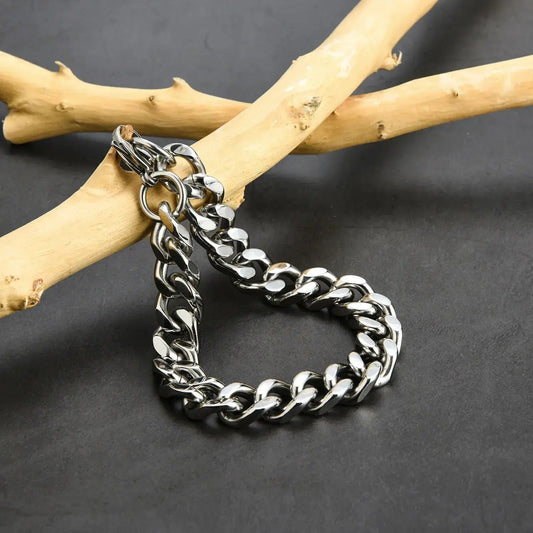 Men's Stainless Steel Cuban Link Bracelet BrightBox
