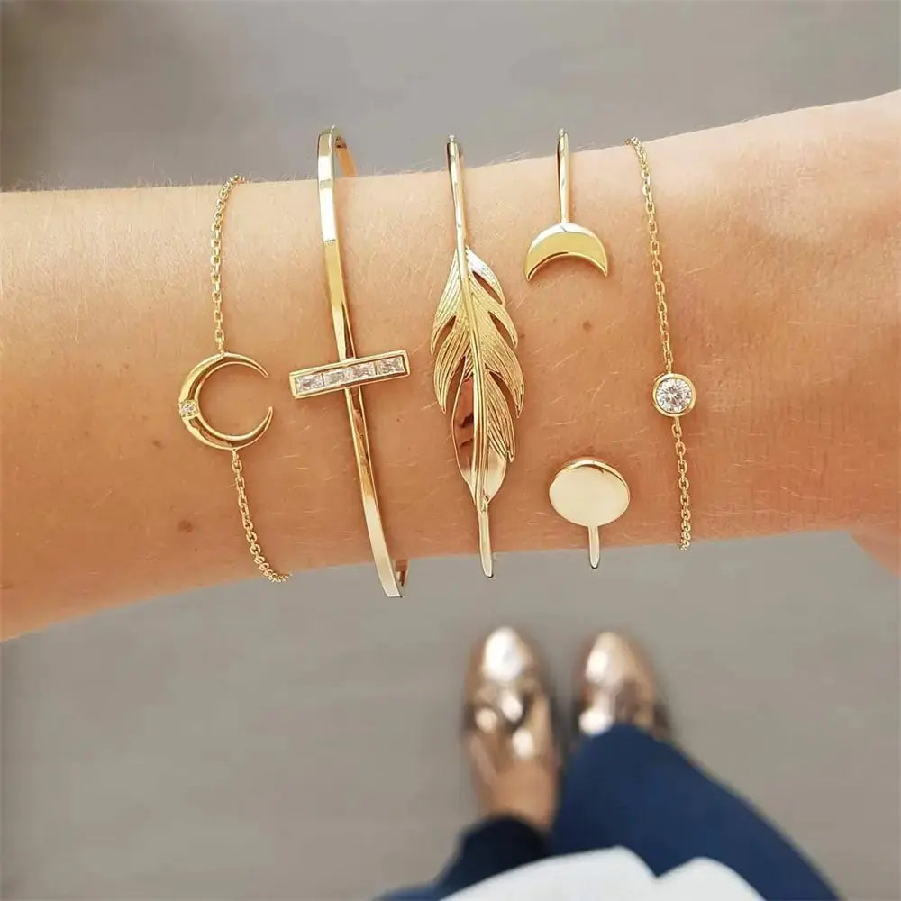 Crystal Alloy Bracelet Set BrightBox