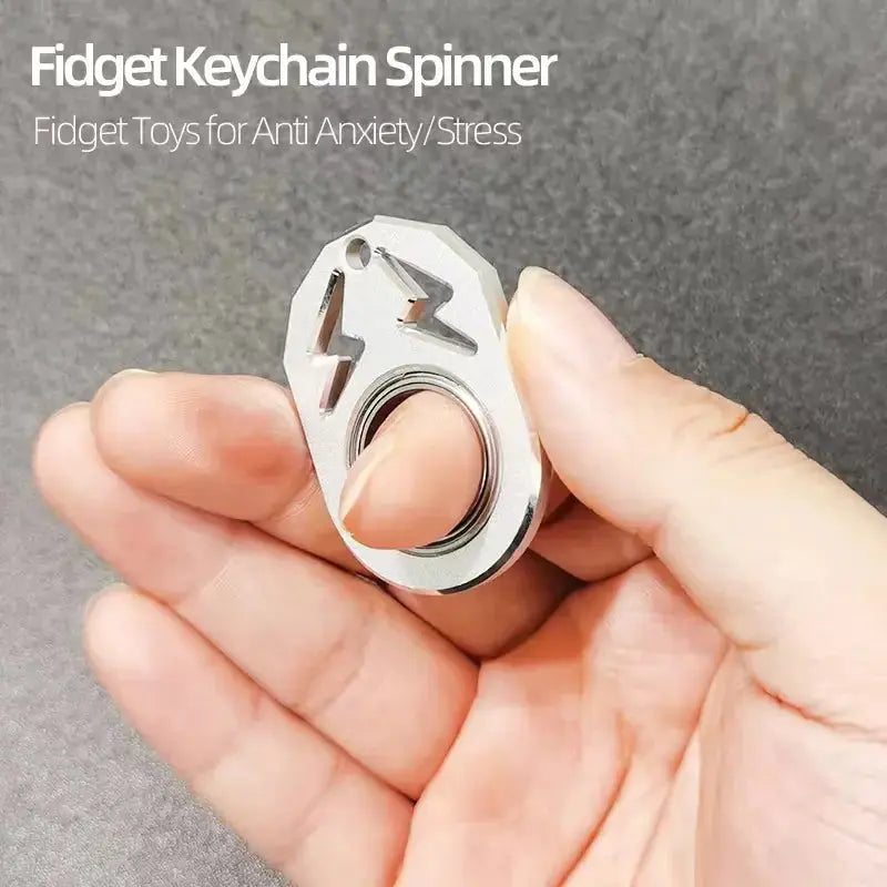 Fidget Spinner Keychain BrightBox