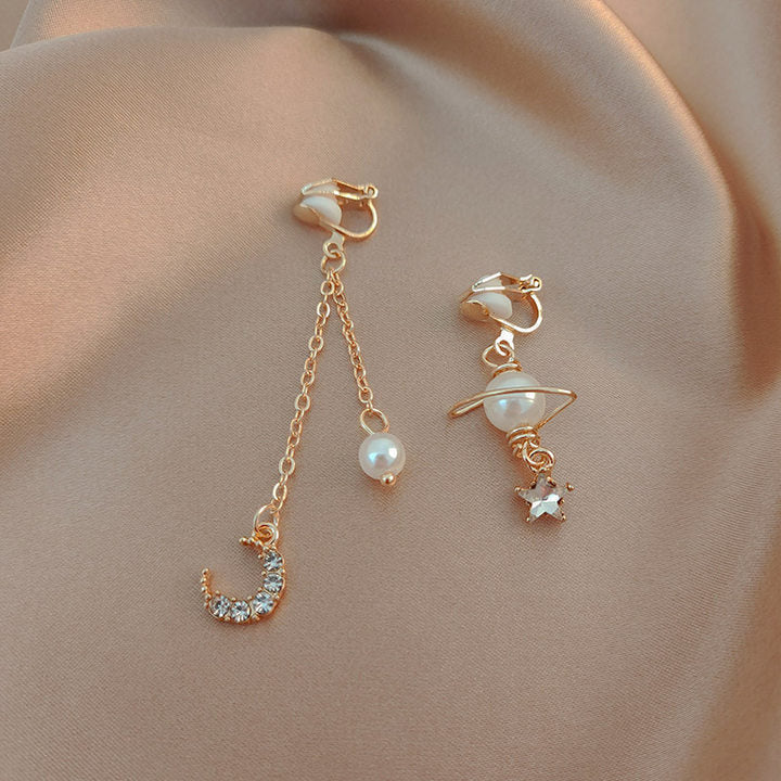 Pearl Vintage Tassel Earrings
