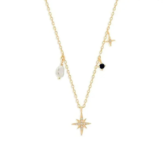 Sterling Silver Star Necklace BrightBox
