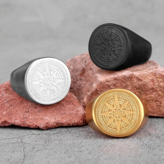 Stainless Steel Men Rings BrightBox