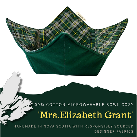 Microwavable Bowl Cozy - Mrs Elizabeth Grant