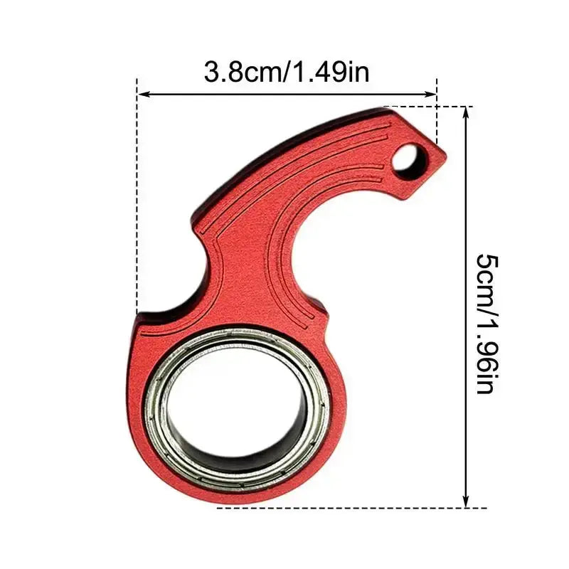 Fidget Spinner Keychain BrightBox