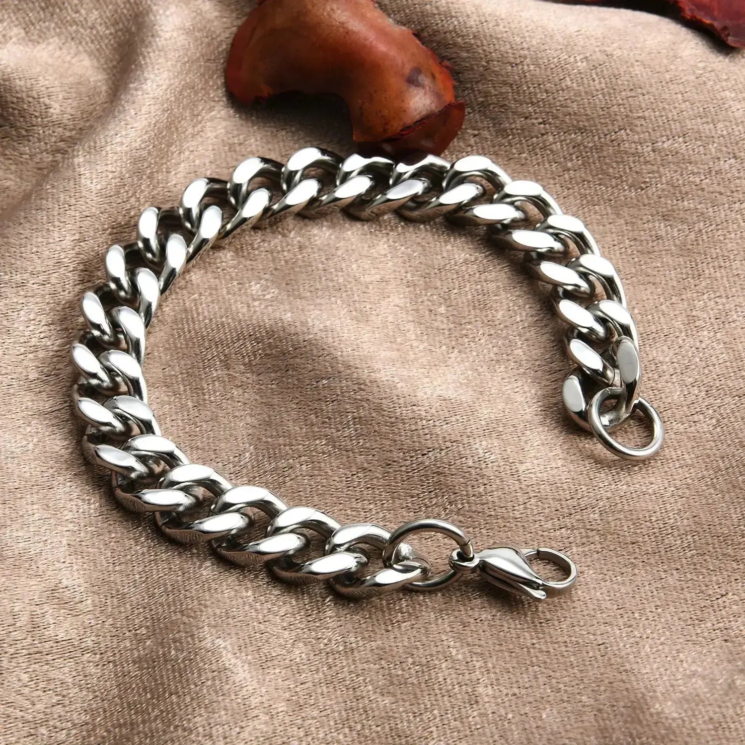 Men's Stainless Steel Cuban Link Bracelet BrightBox