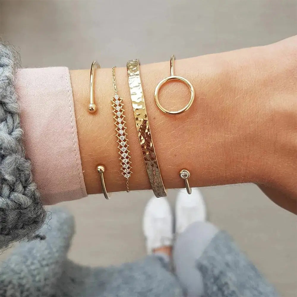 Crystal Alloy Bracelet Set BrightBox