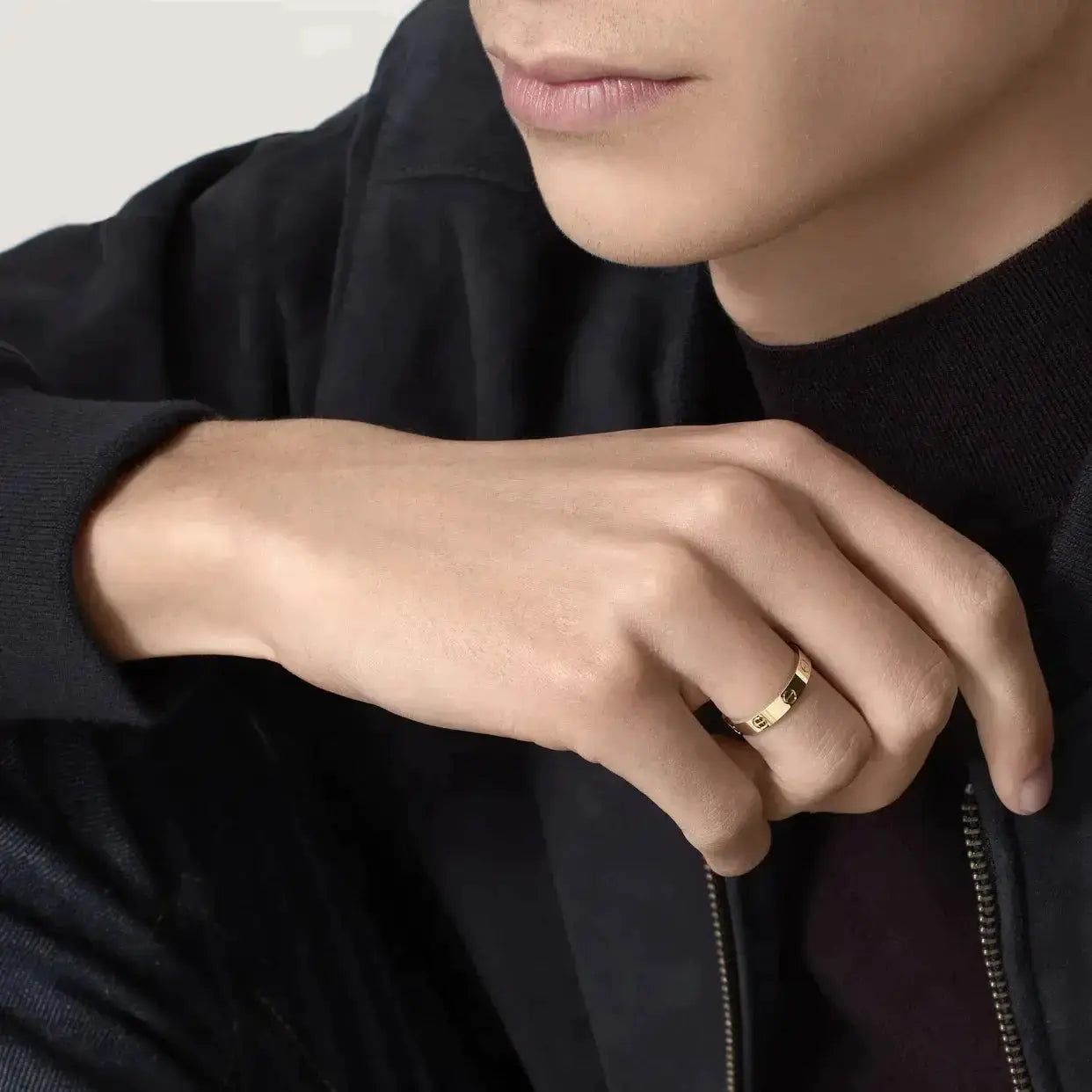 Stainless Steel Couple Rings BrightBox