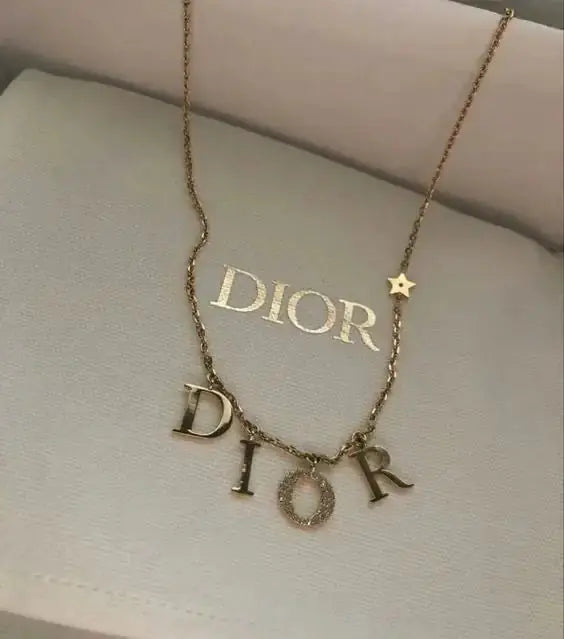 Gold Dee Necklace BrightBox