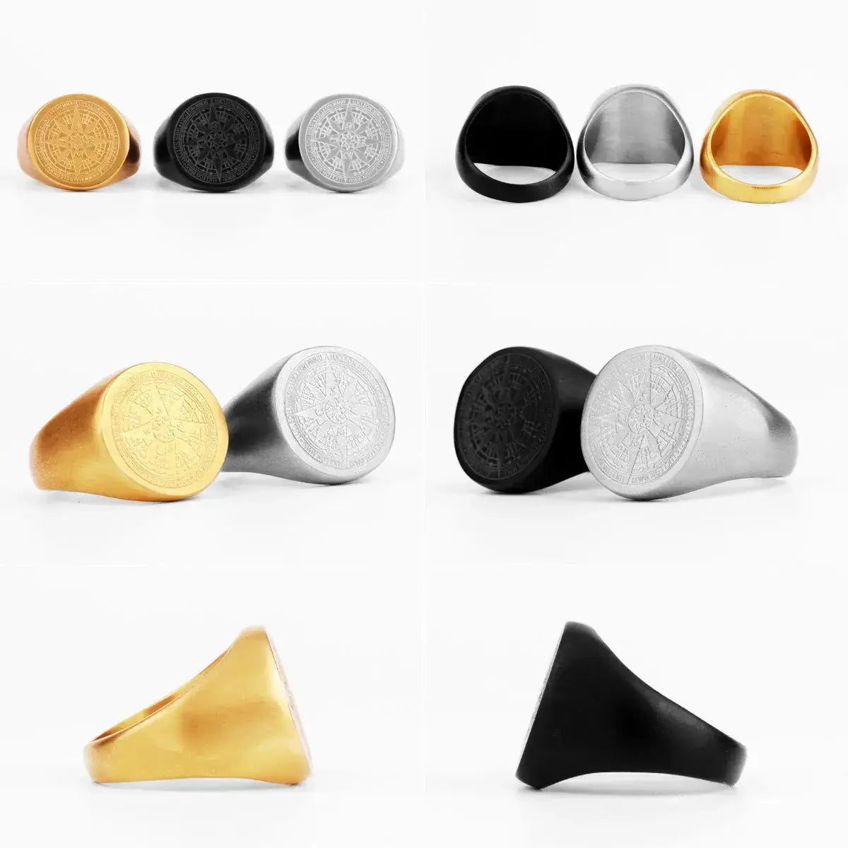 Stainless Steel Men Rings BrightBox