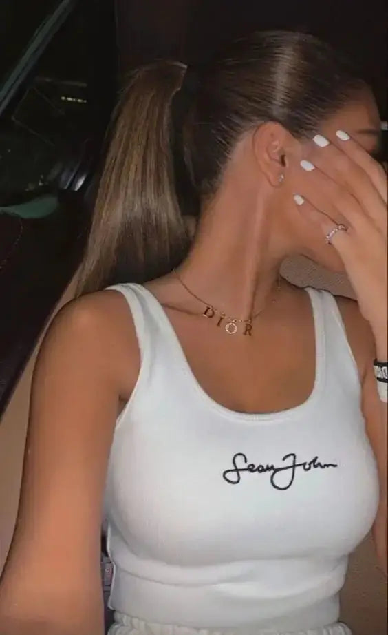 Gold Dee Necklace BrightBox