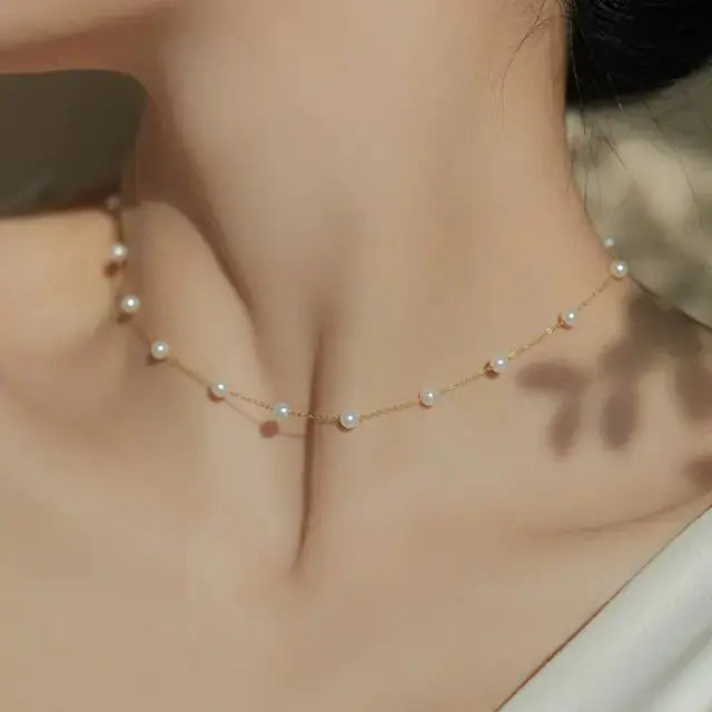 Elegant Pearl Necklace BrightBox